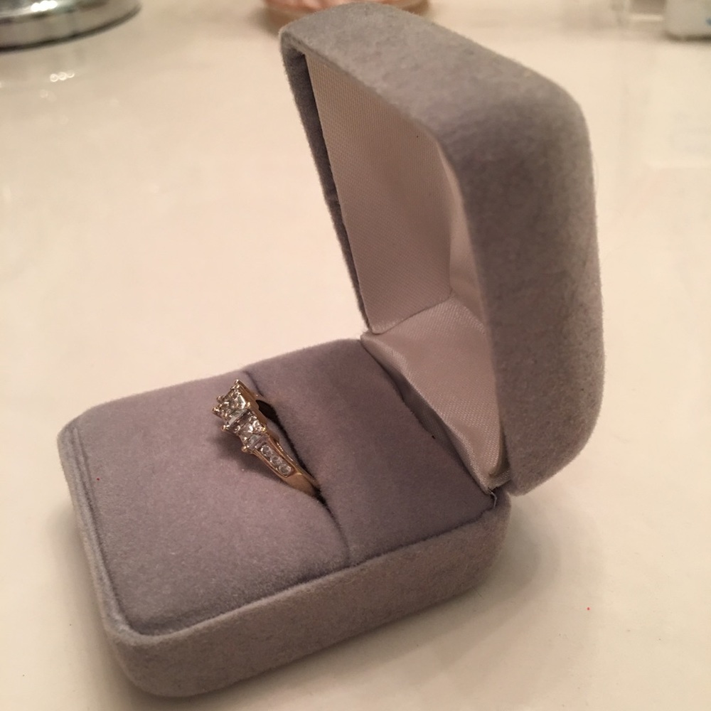 14 Karat Gold Engagement Ring, $450 - Picture 2 of 8